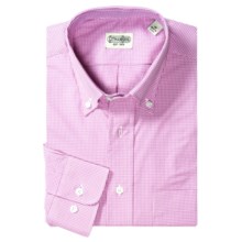 72%OFF メンズスポーツウェアシャツ Gitmanブラザーズミニギンガムスポーツシャツ - （男性用）コットン、ロングスリーブ Gitman Brothers Mini Gingham Sport Shirt - Cotton Long Sleeve (For Men)画像